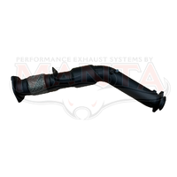 4in Turbo Back Dump Pipe With Cat (Next Gen T6.2 Ranger & Everest V6 Diesel)