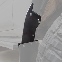 Superior Mudflap Brackets OE to -12 Offset Suitable for Toyota LandCruiser 105 Series Front Mudflaps:N No Billet