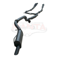 3in Full Exhaust System, Hotdog Centre & Bi-Modal (Patrol Warrior Y62 V8 5.6L Wagon)