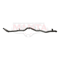 4in Single Turbo Back With Cat (Landcruiser VDJ79 V8 4.5L TD, Dual Cab Ute 12-16, (Without DPF))
