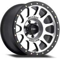 MR305 NV 17x8.5 8x170 0 Machined - Matte Black Lip