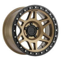 MR312 17x8.5 5x127 0 Method Bronze - Matte Black Lip
