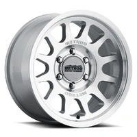 MR703 Bead Grip 17x8.5 5x127 0 Machined - Clear Coat