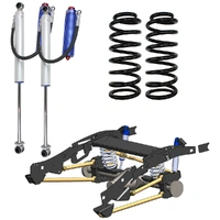 Superior Weld In Coil Conversion VSB14 Approved w/Remote Reservoir Shocks (Rear Only) Suitable For Toyota Hilux 2015-07/25 Revo (N80) 100-300kg Cons D