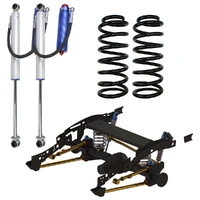 Superior Weld In Coil Conversion VSB14 Approved w/Remote Reservoir Shocks (Rear Only) Suitable For Toyota Hilux  2005-15 Vigo (N70) Aft Aug 2012 4140 