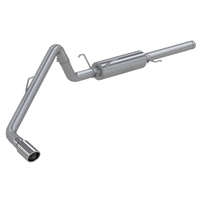 3" Cat Back, Single Side (Ram Hemi 04-05) - T409 Stainless Steel - T304 Stainless Steel Tip