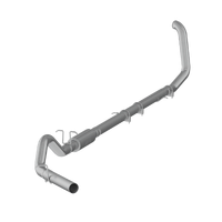 4" Turbo Back, Single Side (F-250/350 99-03) - Aluminized Steel