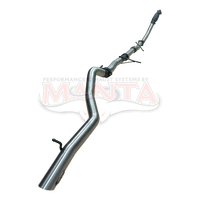 3in Turbo Back Without Cat & Without Muffler (Pajero Sport QE, QF, QG 15-24)