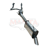 3in Full Exhaust System, Hotdog Centre & Bi-Modal (Patrol Warrior Y62 V8 5.6L Wagon)