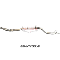 4in Turbo Back with Cat & without Muffler (Landcruiser VDJ76 4.5L V8 (DPF) Wagon)