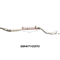 4in Turbo Back without Cat & without Muffler (Landcruiser VDJ76 4.5L V8 (DPF) Wagon)