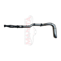 Turbo Back, 4in Single Side Exit With Cat (Landcruiser VDJ79 V8 4.5L TD, Dual Cab Ute 2016 To Current)