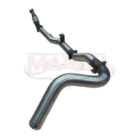 Turbo Back 4in Side Exit Without Cat & Without Muffler (Landcruiser VDJ79 V8 4.5L, Single Cab 2016-25)