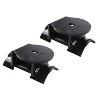 Lower Airbag Mount for U-Bolt Plates with Diamond Rear Diff Pair (Landcruiser 76/78/79 Series)