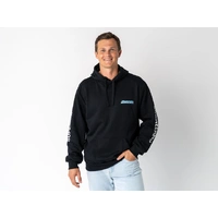 Unisex Hoodie Black with Sleeve Logo (Each)