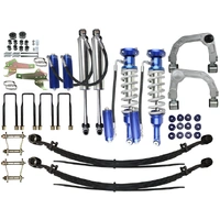 Superior Adjustable Monotube 2.5 Remote Reservoir 3 Inch (75mm) Lift Kit Suitable For Toyota Hilux 2005-15 Vigo (N70) (Kit) 0-50kg Acc 500kg to GVM Fr