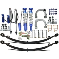 Superior Adjustable Monotube 2.5 Remote Reservoir 4 Inch (100mm) Lift Kit Suitable For Toyota Hilux 2005-15 Vigo (N70) (Kit) 0-50kg Acc 0-200kg Cons A