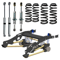 Superior Weld In Coil Conversion VSB14 Approved w/Nitro Gas Twin Tube Shocks (Front and Rear) Suitable For Toyota Hilux 2015-07/25 Revo (N80) ClearV:N