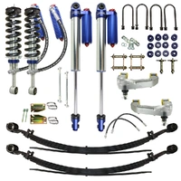 Superior Remote Reservoir 2.0 3 Inch (75mm) Lift Kit Suitable For Ford Ranger PXIII (Kit) 0-60kg Acc 500kg to GVM Braided Fr Res:N