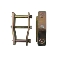 Superior Extended Shackles 2 Inch (50mm) Suitable For Toyota 4Runner/Surf (IFS Front) Rear (Pair) No Wedge