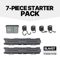 Modular Garage Wall Storage 7 Piece Starter Bundle