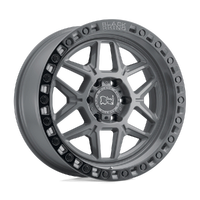 Kelso 17x9 6x139.7 -12mm Battleship Gray Black Lip