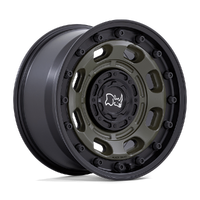 Atlas 16x8 6x139.7 -10mm Olive Drab Green Black Lip