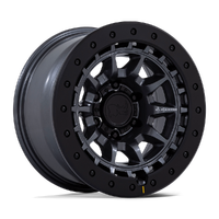 Tusk BR016 17x8.5 6x135 0mm Matte Gunmetal