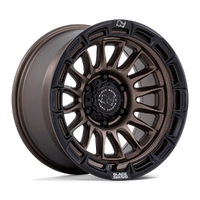 Rival BR025 17x8.5 6x139.7 +10mm Burnt Bronze Matte Black