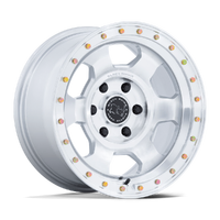 Trooper BR029 17x8.5 6x139.7 0mm Gloss Silver Machined