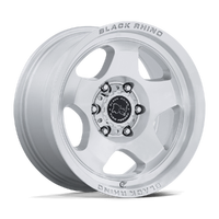 Sol BR031 17x8 6x139.7 +20mm Gloss Silver Machined Face