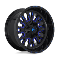 Stroke D645 18x9 6x135/6x139.7 +1mm Gloss Black Blue Tinted Clear