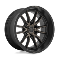 Clash D762 18x9 6x139.7 +1mm Matte Black Double Dark Tint