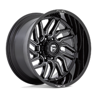 Hurricane D807 20x9 8x180 +1mm Gloss Black Milled
