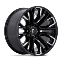 Rebar D849 17x9 6x139.7 +1mm Gloss Black Milled