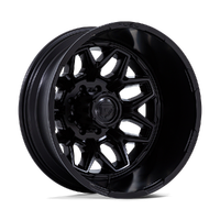 Flux Dually D871 20x8.25 8x170 -201mm Blackout