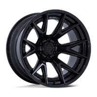 Catalyst FC402 17x9 6x139.7 +1mm Matte Black Gloss Black