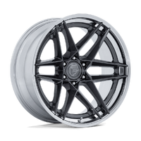 Flight FC408 20x9 6x139.7 +1mm Gloss Gunmetal Chrome Lip