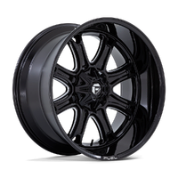 Darkstar 20x9 5x127/5x139.7 +1mm Gloss Black Milled