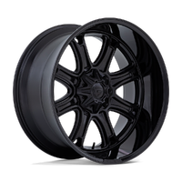 Darkstar 20x9 6x135/6x139.7 +1mm Matte Black Gloss Black Lip