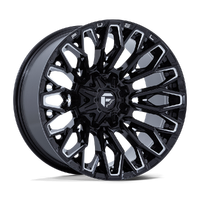 Strike FC865 20x9 6x135/6x139.7 +1mm Gloss Black Milled