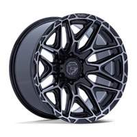 Injector FC885 20x9 6x135 +1mm Gloss Black Machined Double Dark Tint