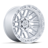 Rail FC890 17x9 6x139.7 +1mm Gloss Silver Machined