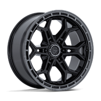 Heathen FC896 20x9 6x135 +20mm Gloss Black Gunmetal Lip