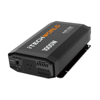 1000W Pure Sine Wave Inverter 12V to 240V - Remote & Fused Inverter Cable