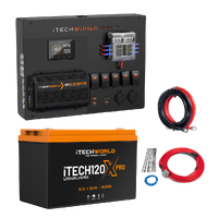 Control Hub Kit with 40A DCDC Charger and Lithium Battery