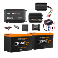 Complete Lithium 4WD/Caravan Kit 240Ah