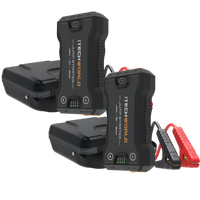 JS60 1500A Bundle Lithium Jump Starter and Backup Power Bank with Heavy-Duty Case Twin Pack