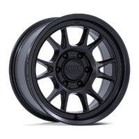 Range KM729 17x8.5 6x114.3 0mm Matte Black